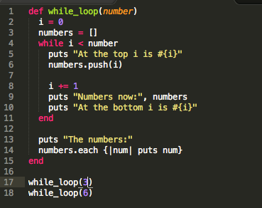 Rewriting the loop into a function.